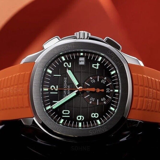 Orologio Specht & Sohne SP0006 Cronografo Uomo - Arancione - Watch Lounge Club