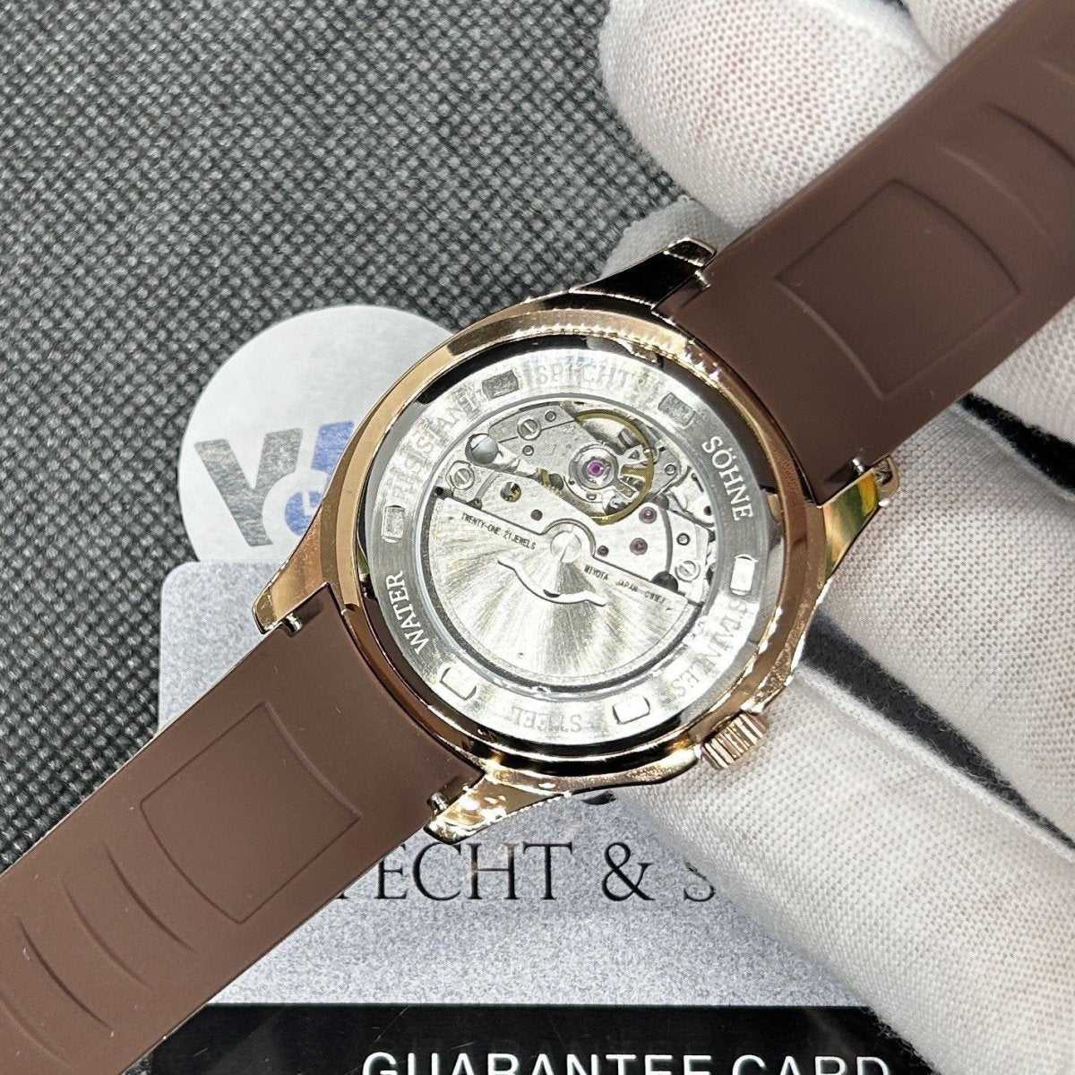 Orologio Specht & Sohne SP0008 Automatico Uomo - Rose Gold - Watch Lounge Club
