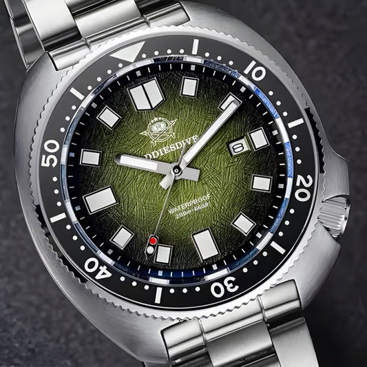 Orologio Addiesdive AD 2511 Subacqueo Quarzo Uomo - Verde - Watch Lounge Club