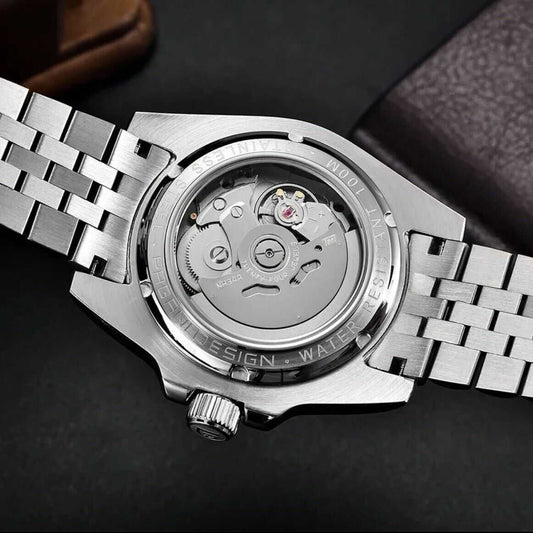 Versione NH34 - Orologio Pagani Design PD 1662 GMT Automatico Uomo - Rosso/Blu (Jubilee) - Watch Lounge Club