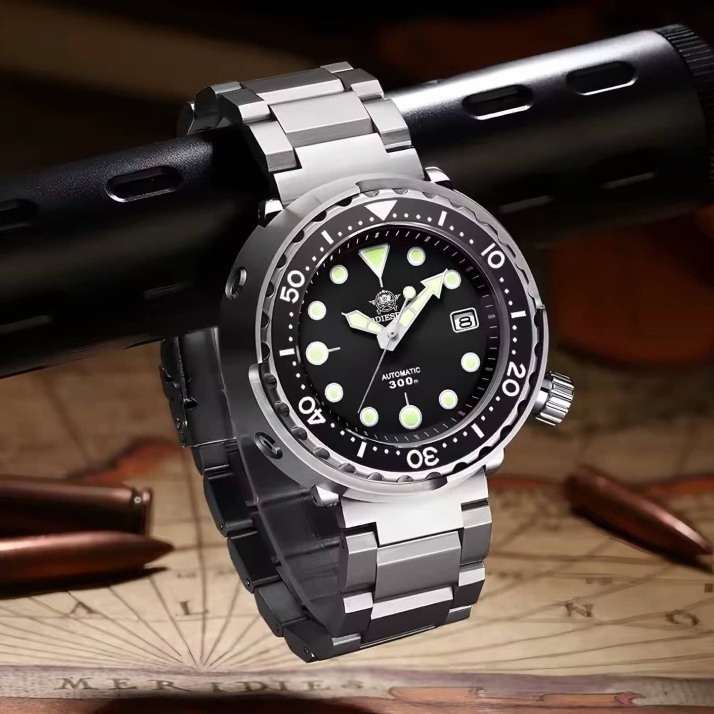 Orologio Addiesdive MY-H5 Subacqueo Automatico Uomo - Nero