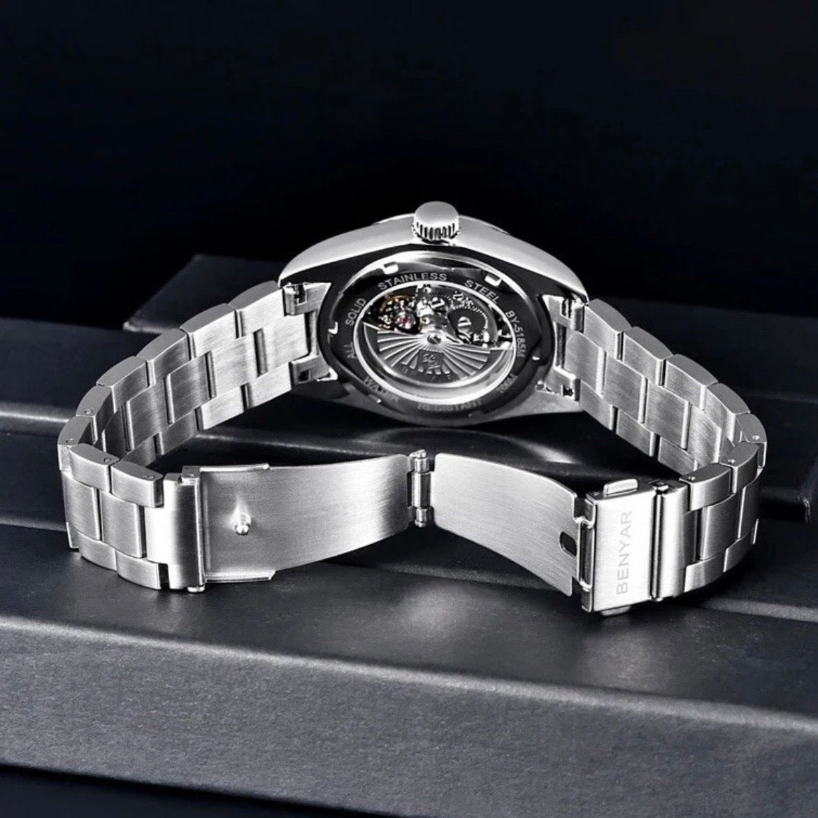 Orologio Benyar BY 5185 Automatico Uomo - Giallo - Watch Lounge Club