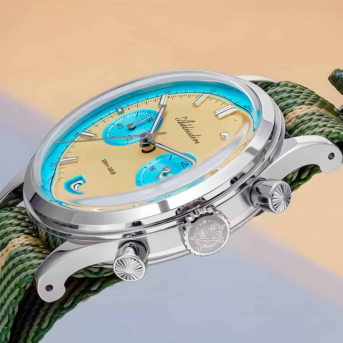 Orologio Addiesdive AD 2095 Cronografo Vintage