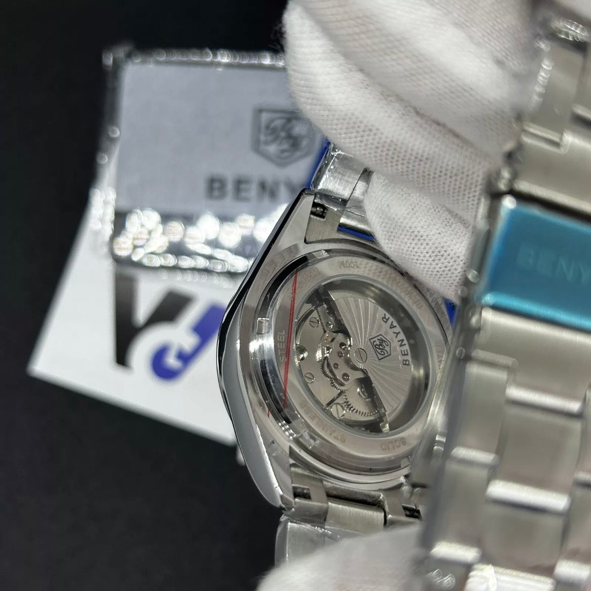 Orologio Benyar BY 5185 Automatico Uomo - Giallo - Watch Lounge Club