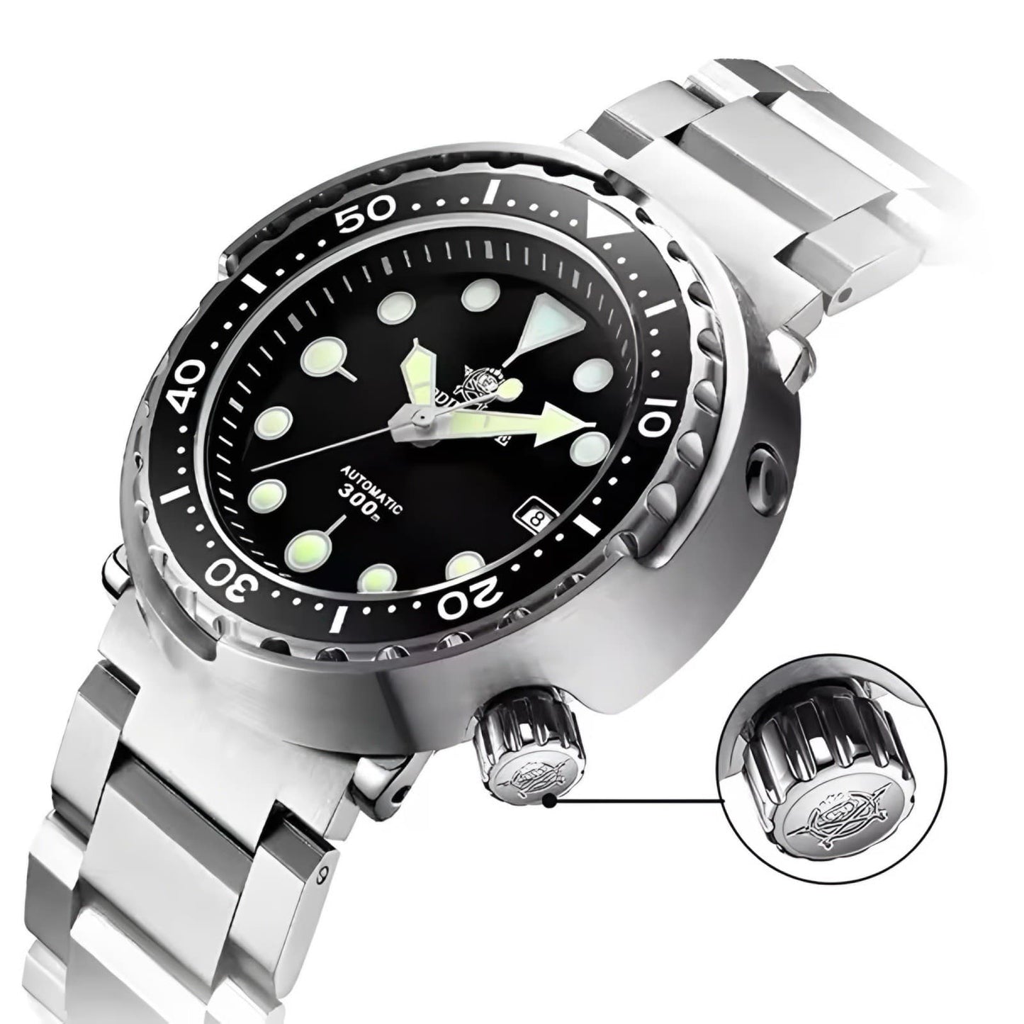 Orologio Addiesdive MY-H5 Subacqueo Automatico Uomo - Nero