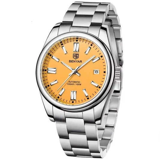 Orologio Benyar BY 5185 Automatico Uomo - Giallo - Watch Lounge Club
