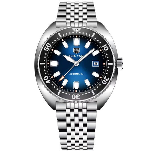 Orologio Benyar BY 5211 Automatico Uomo - Blu Scuro - Watch Lounge Club