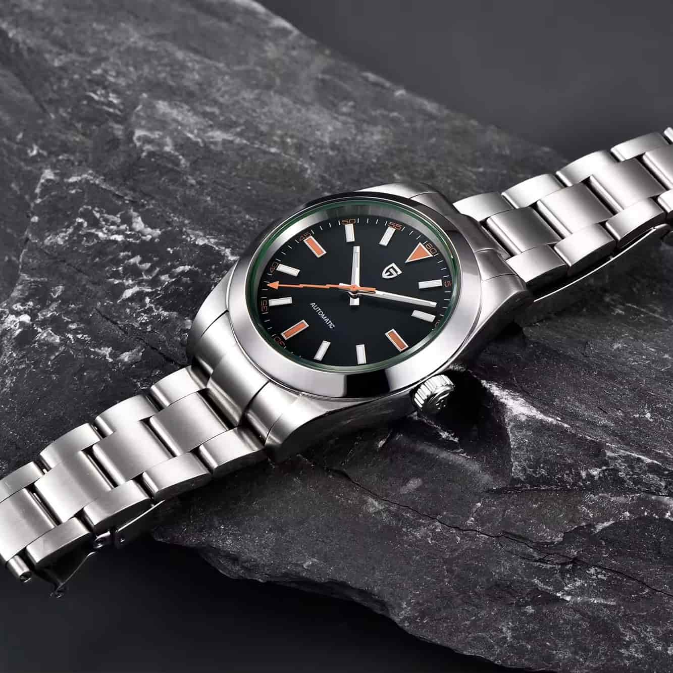 Orologio Pagani Design PD 1733 Automatico (NH35) Uomo - Nero - Watch Lounge Club
