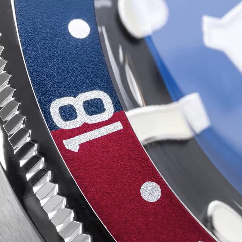 Orologio Addiesdive AD 2044 GMT Svizzero Uomo - Nero (Rosso/Blu) - Watch Lounge Club