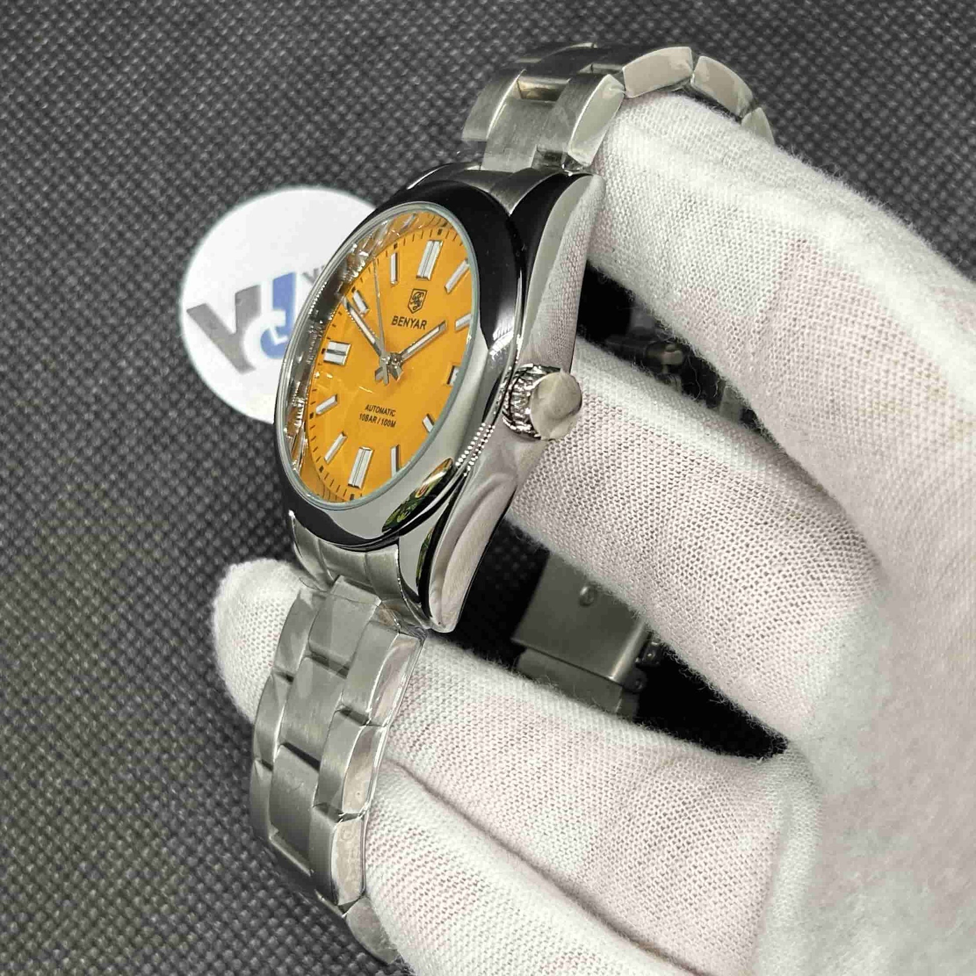 Orologio Benyar BY 5185 Automatico Uomo - Giallo - Watch Lounge Club