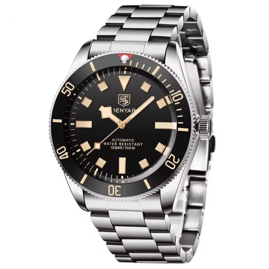Orologio Benyar BY 5179 Automatico Uomo - Nero - Watch Lounge Club