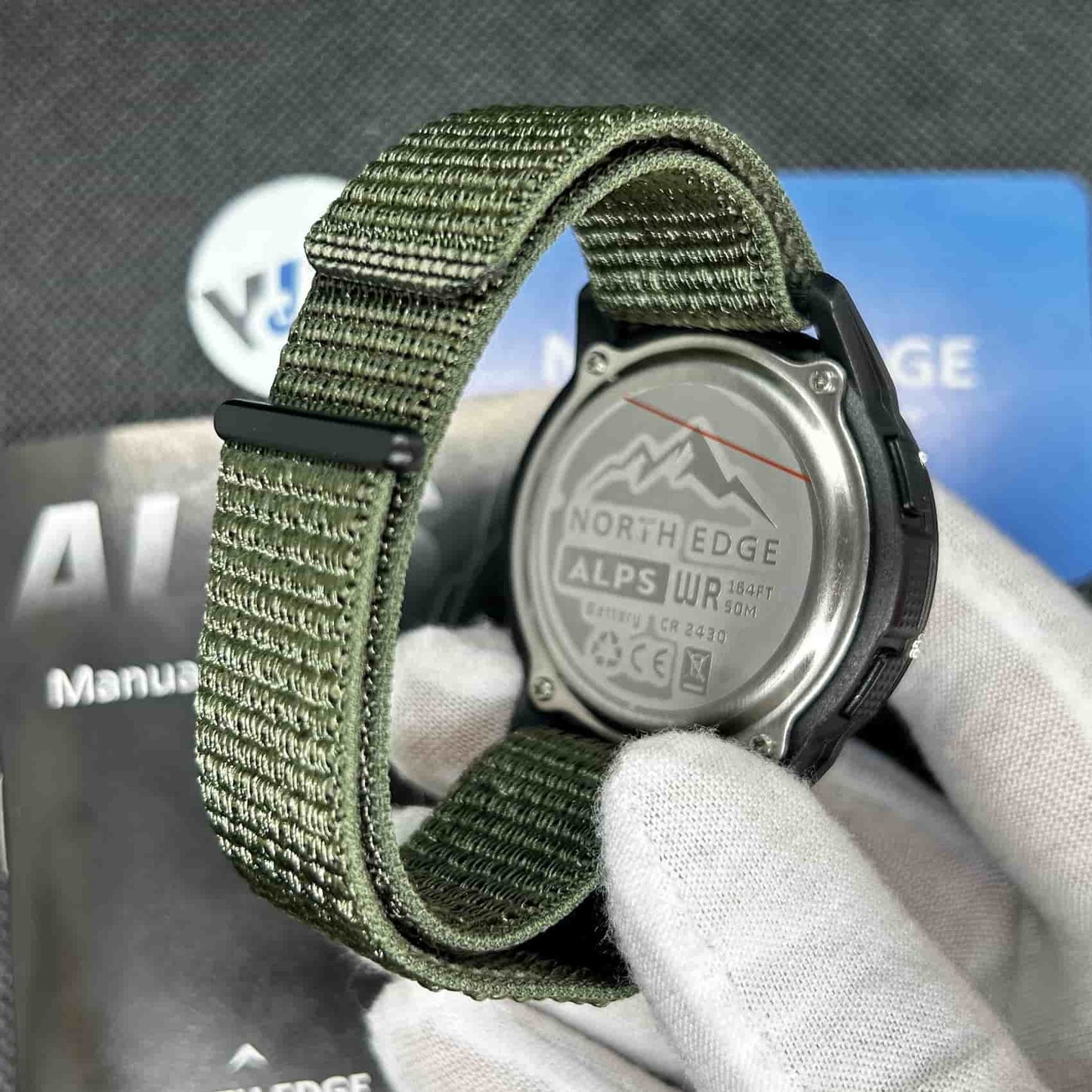 Orologio North Edge Alps Digitale Uomo - Verde - Watch Lounge Club