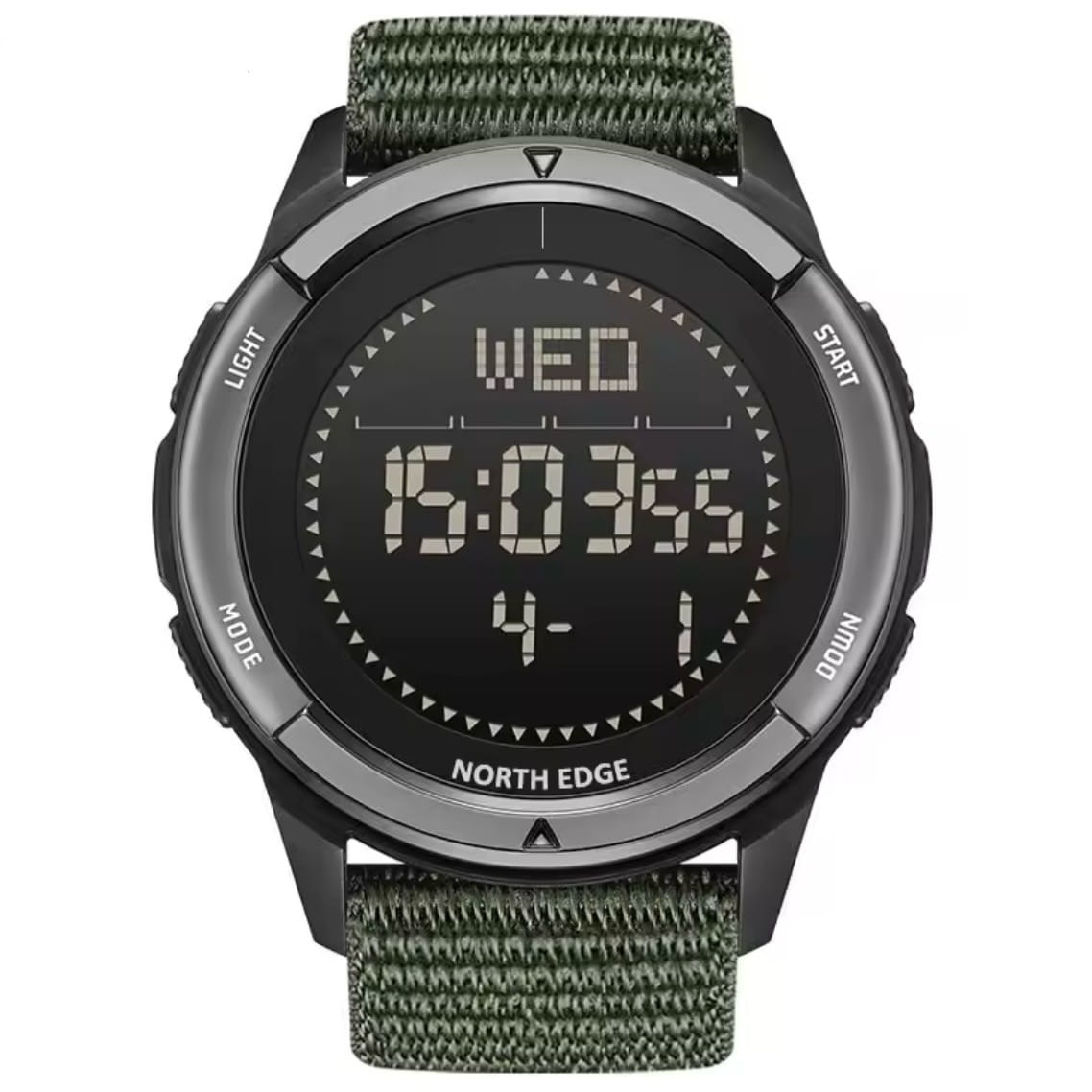 Orologio North Edge Alps Digitale Uomo - Verde - Watch Lounge Club