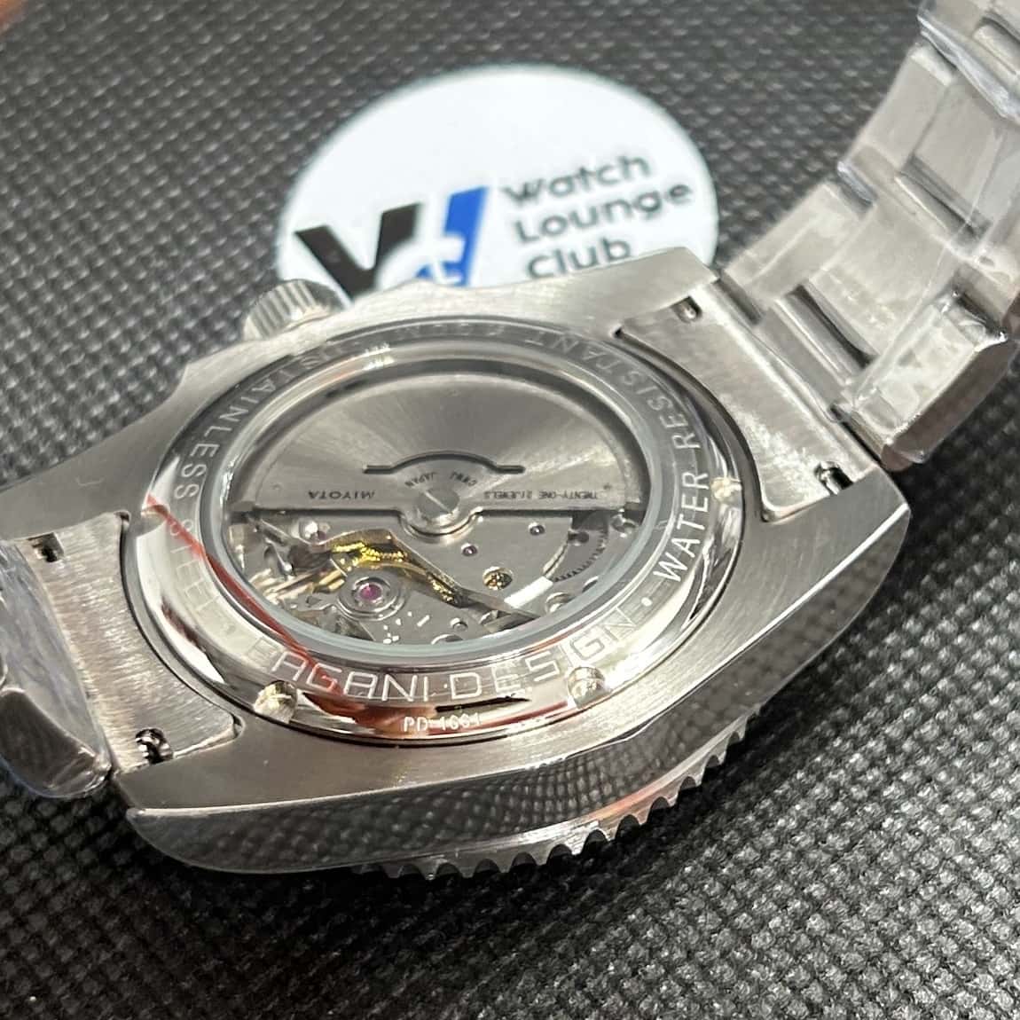 Orologio Pagani Design PD 1661 Automatico Uomo - Nero - Watch Lounge Club