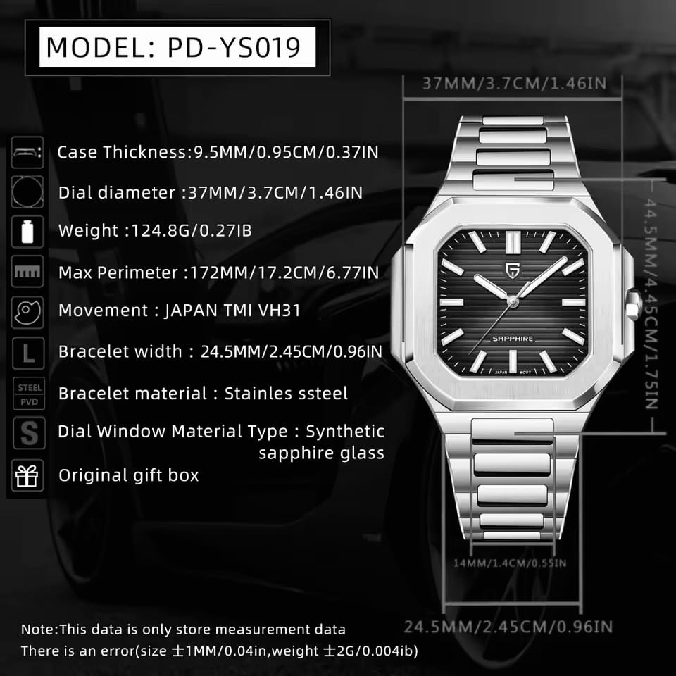 Orologio Pagani Design YS019 Quarzo Uomo - Bianco - Watch Lounge Club