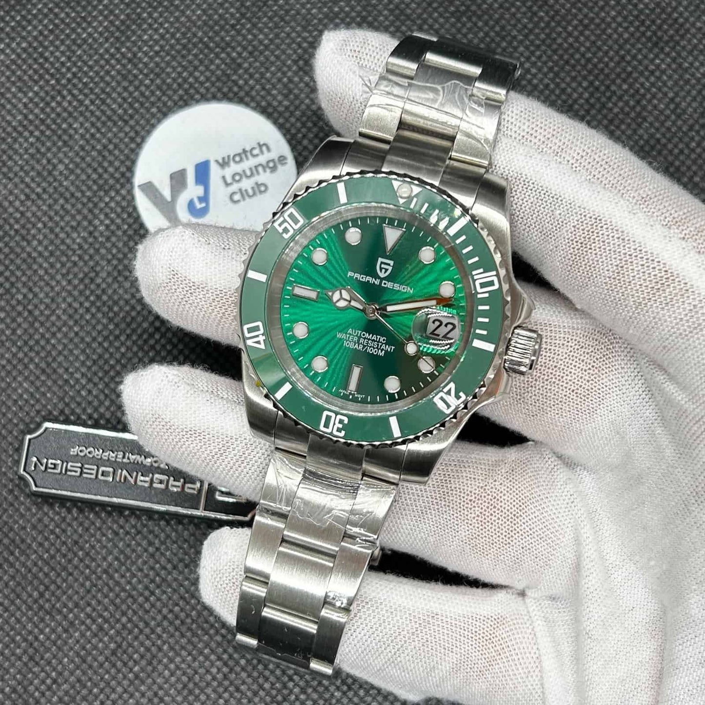 Orologio Pagani Design PD 1661 Automatico Uomo - Verde - Watch Lounge Club