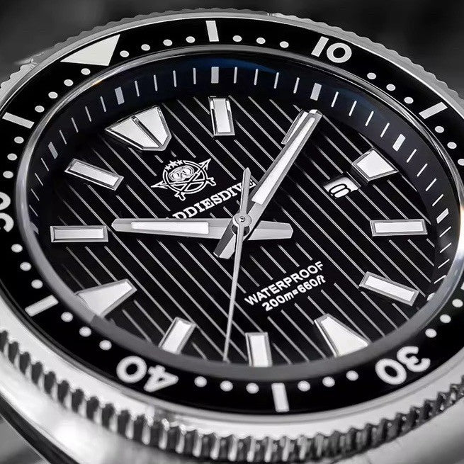 Orologio Addiesdive AD 2507 Subacqueo Quarzo Uomo - Nero - Watch Lounge Club