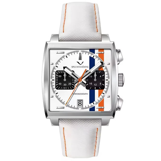 Orologio Specht & Sohne SP0009 Cronografo Uomo - Bianco - Watch Lounge Club