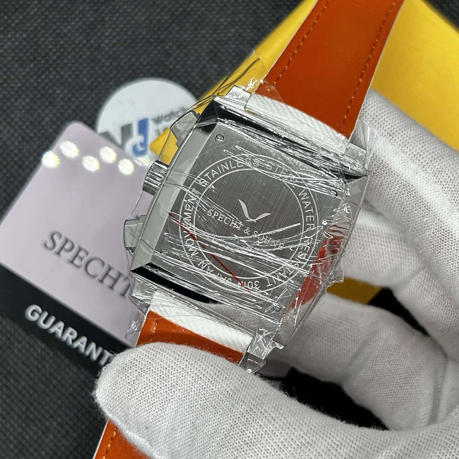 Orologio Specht & Sohne SP0009 Cronografo Uomo - Bianco - Watch Lounge Club