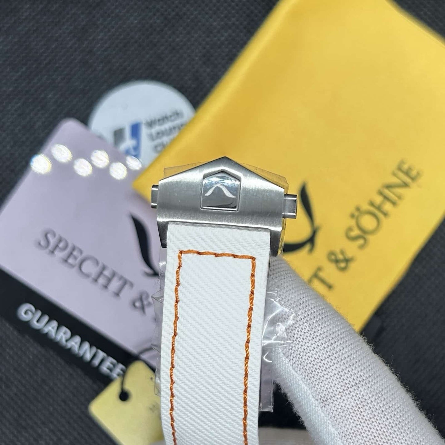 Orologio Specht & Sohne SP0009 Cronografo Uomo - Bianco - Watch Lounge Club
