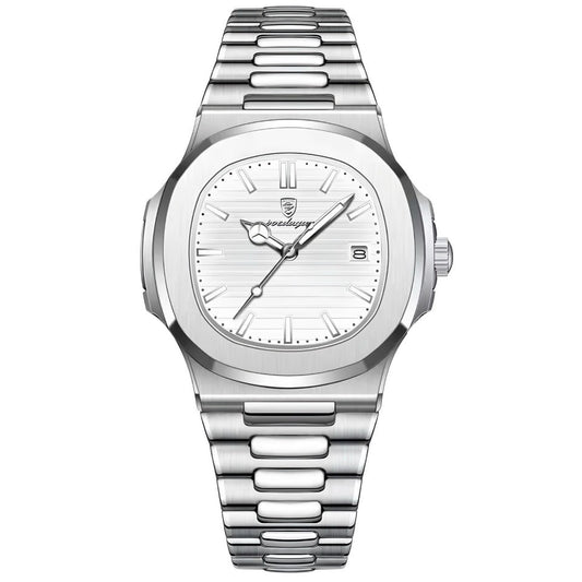Orologio Poedagar Quarzo Uomo - Bianco - Watch Lounge Club