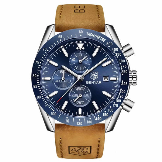 Orologio Benyar BY 5140 Cronografo Uomo - Blu - Watch Lounge Club