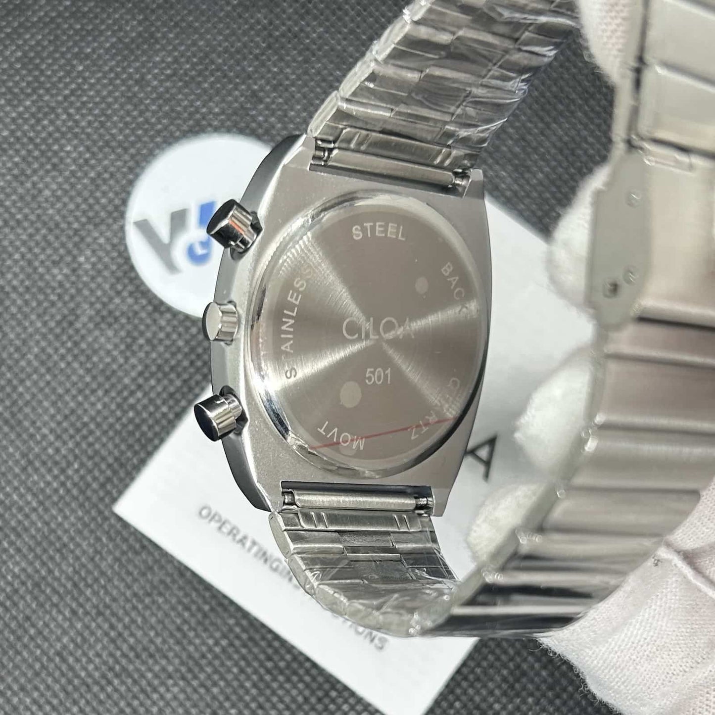 Orologio CILOA "Vintage Chrono" Cronografo Quarzo - Watch Lounge Club