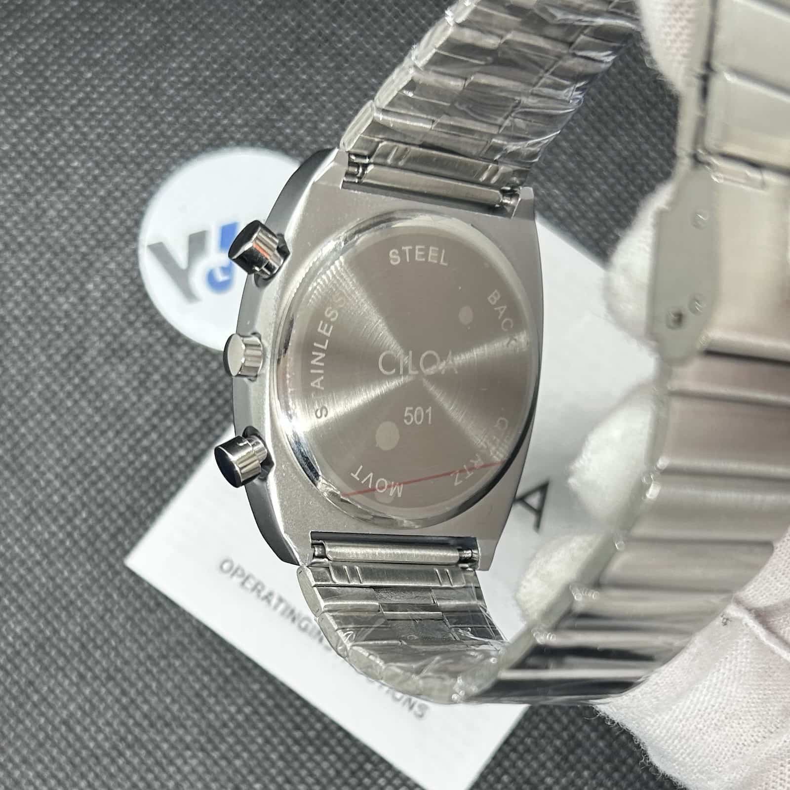 Orologio CILOA "Vintage Chrono" Cronografo Quarzo - Watch Lounge Club