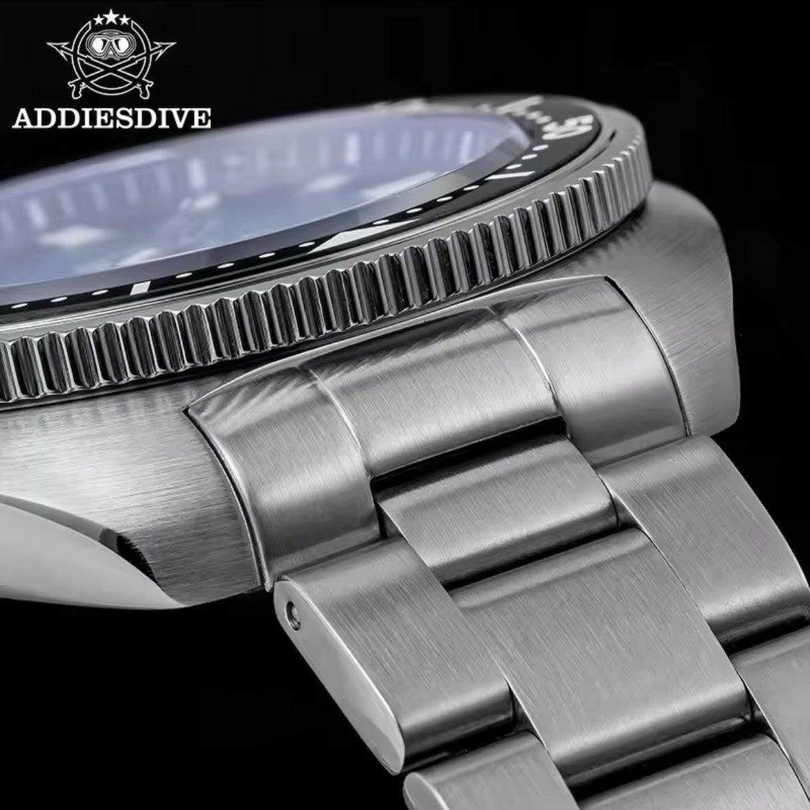 Orologio Addiesdive AD 2507 Subacqueo Quarzo Uomo - Nero - Watch Lounge Club