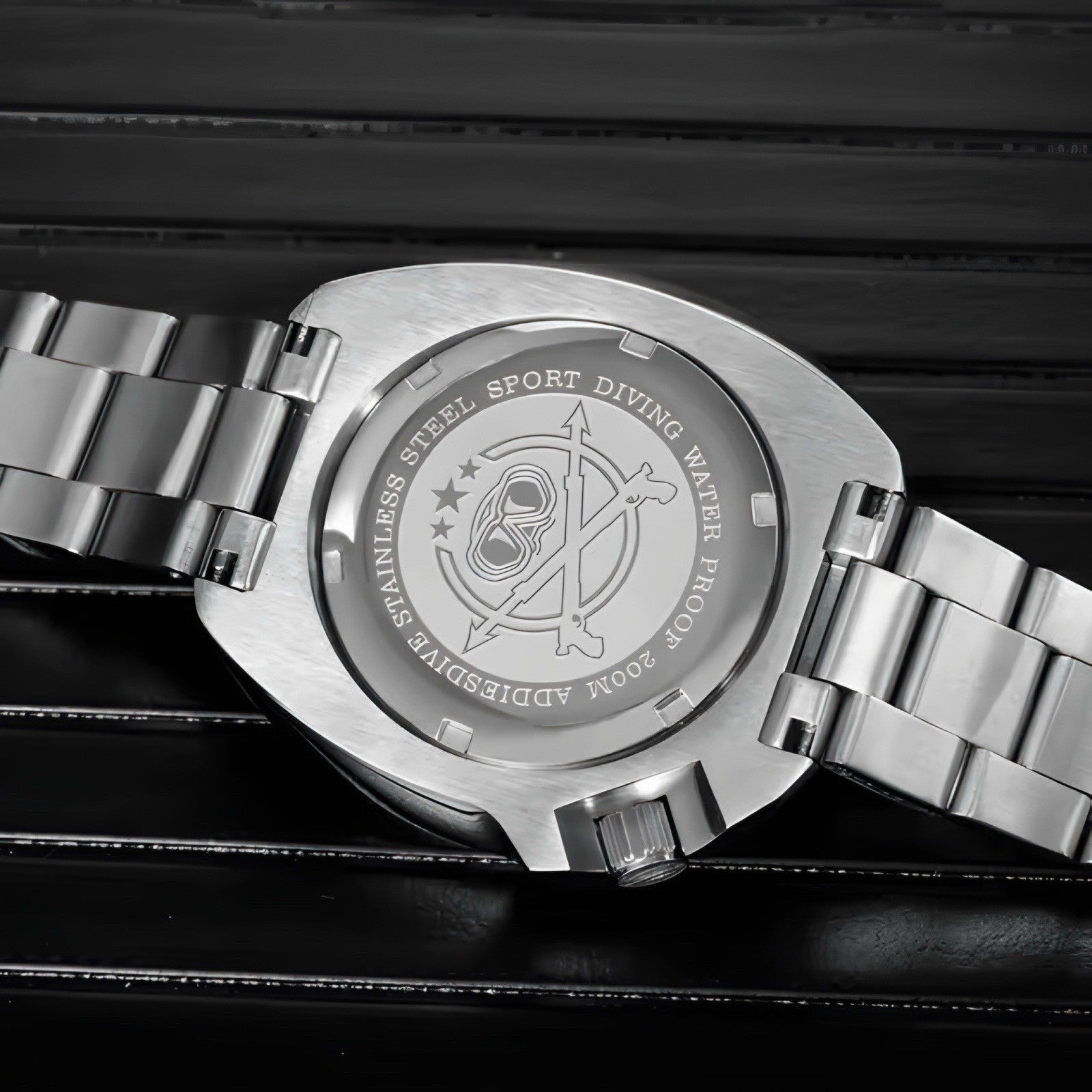 Orologio Addiesdive AD 2507 Subacqueo Quarzo Uomo - Nero - Watch Lounge Club