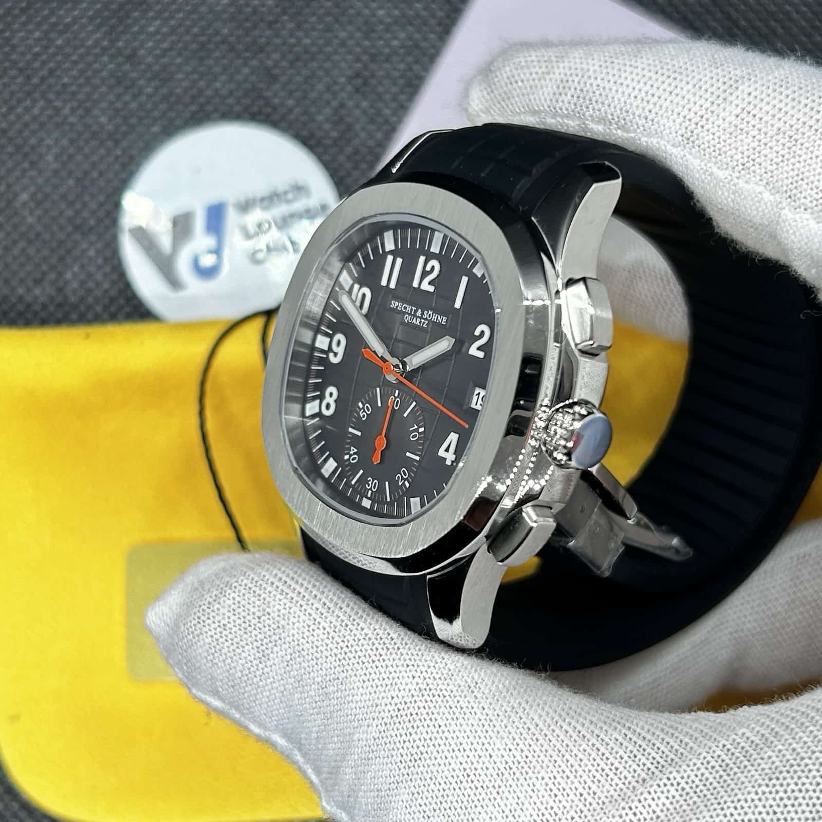 Orologio Specht & Sohne SP0006 Cronografo Uomo - Nero - Watch Lounge Club