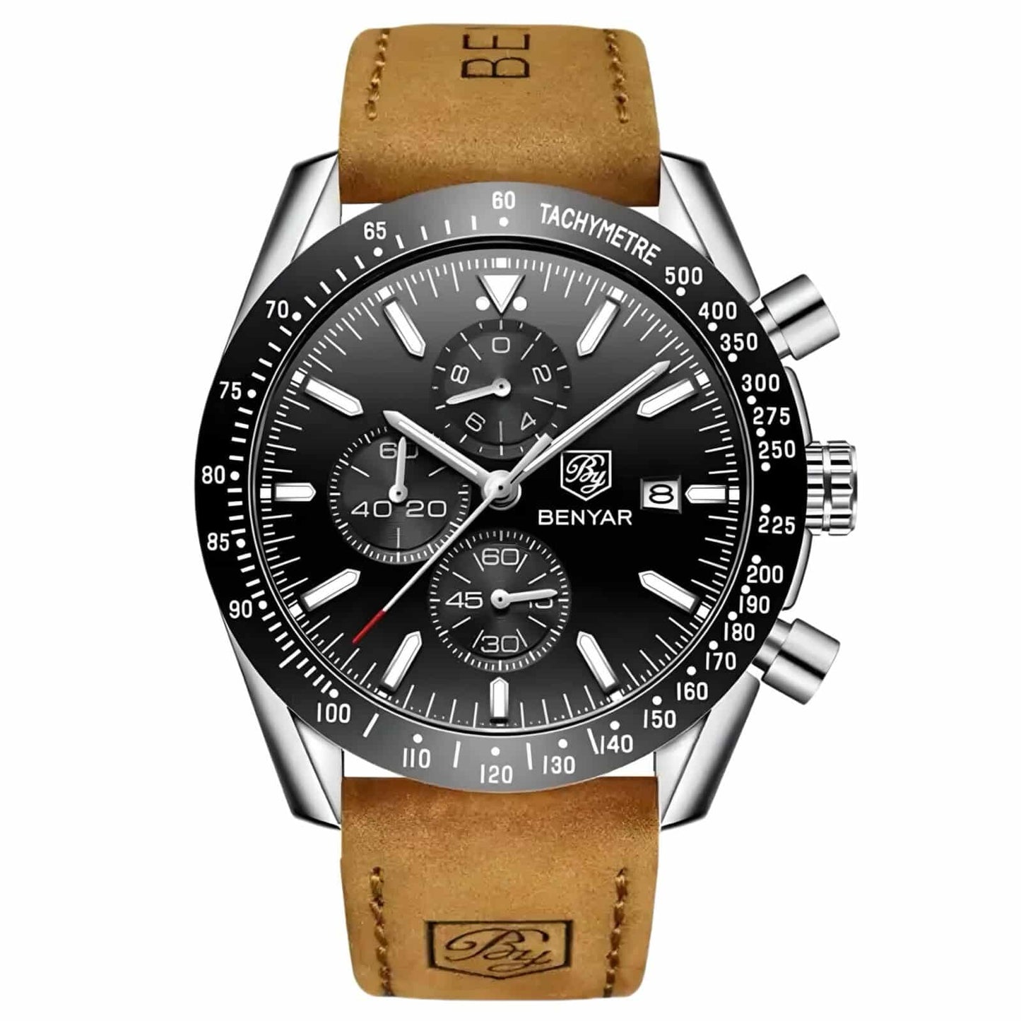 Orologio Benyar BY 5140 Cronografo Uomo - Nero - Watch Lounge Club