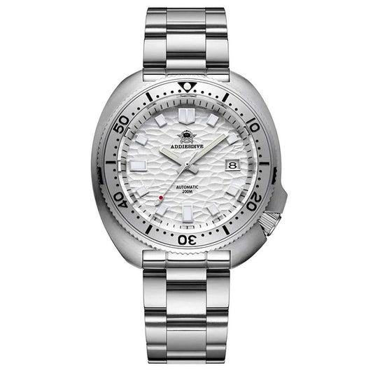Orologio Addiesdive AD 2117 Subacqueo Automatico (NH35) Uomo - Bianco - Watch Lounge Club