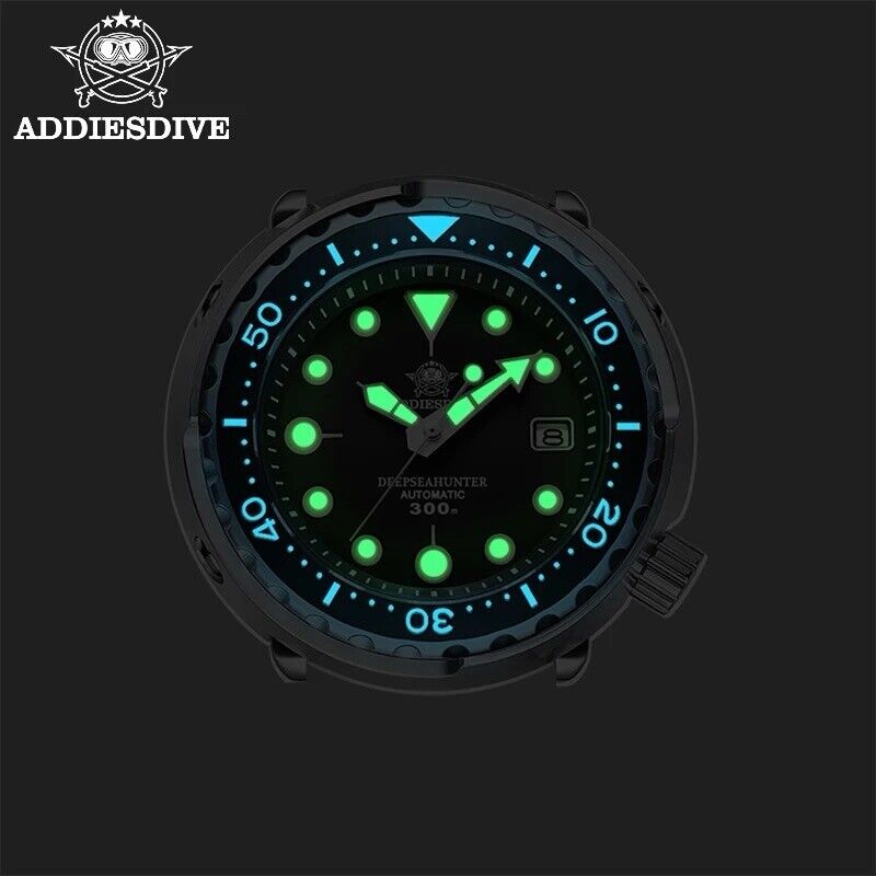 Orologio Addiesdive MY-H5 Subacqueo Automatico (NH35) Uomo - Nero - Watch Lounge Club