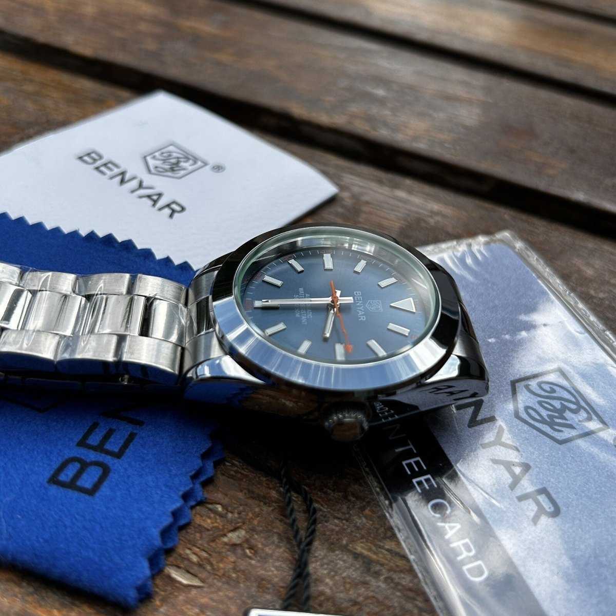 Orologio Benyar BY 5176 Automatico Uomo - Blu - Watch Lounge Club