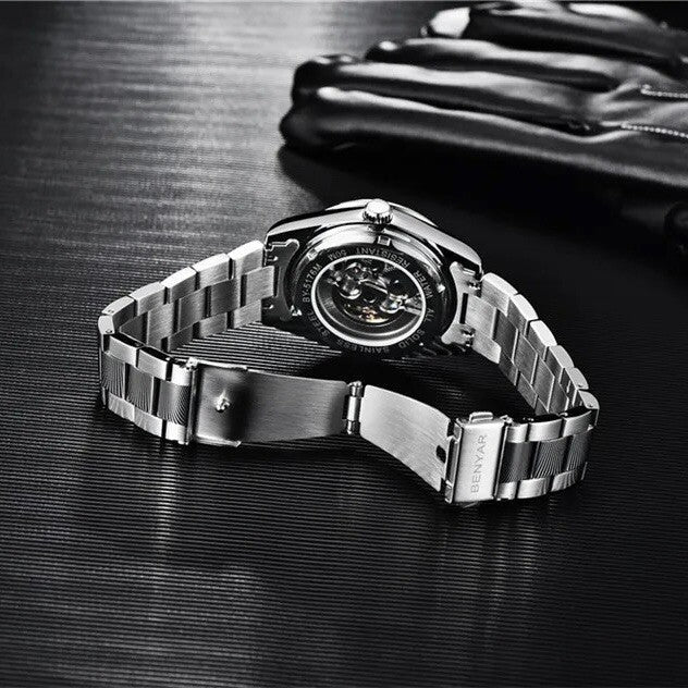 Orologio Benyar BY 5176 Automatico Uomo - Blu - Watch Lounge Club