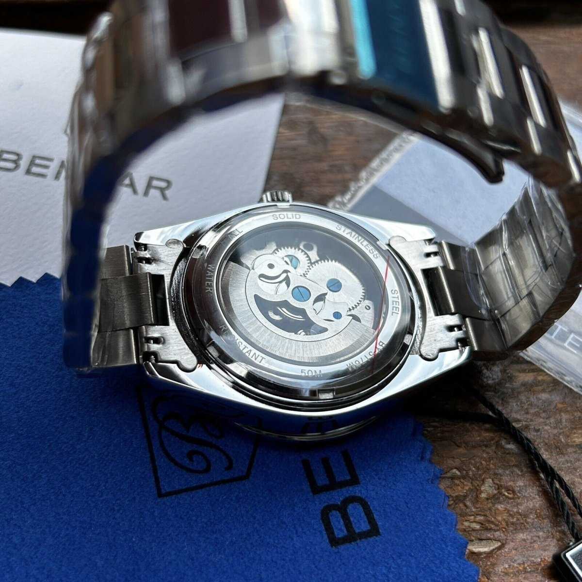 Orologio Benyar BY 5176 Automatico Uomo - Blu - Watch Lounge Club