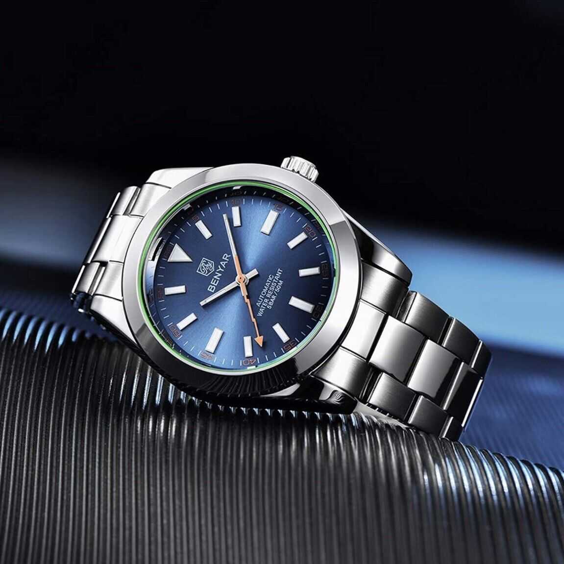 Orologio Benyar BY 5176 Automatico Uomo - Blu - Watch Lounge Club
