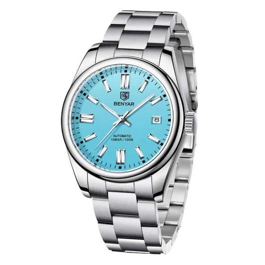 Orologio Benyar BY 5185 Automatico Uomo - Celeste - Watch Lounge Club