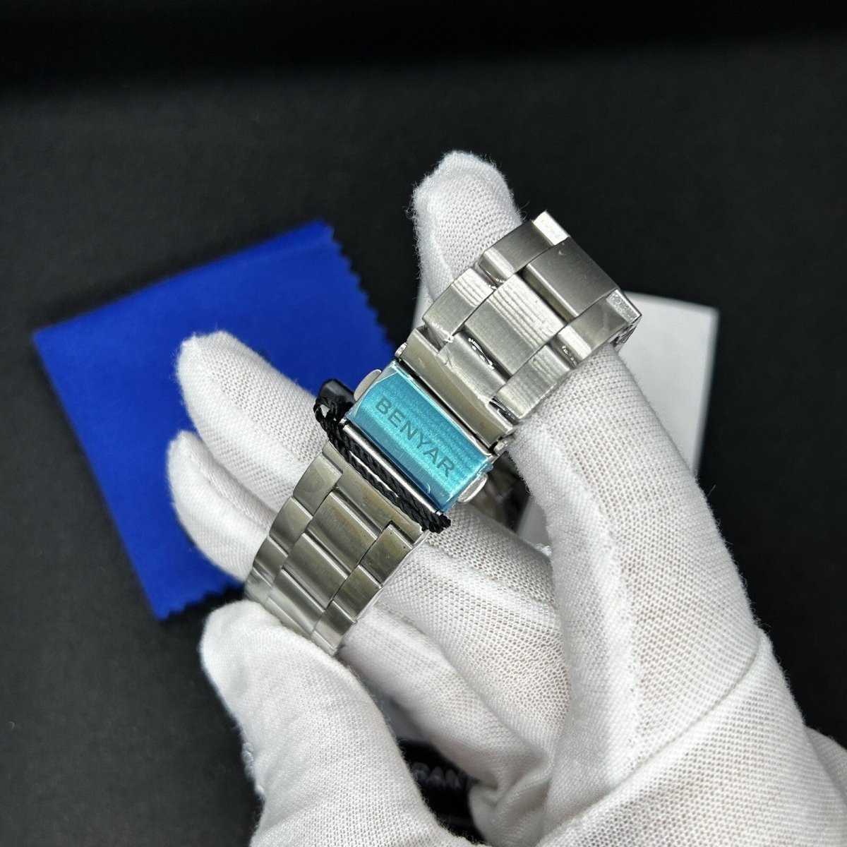 Orologio Benyar BY 5185 Automatico Uomo - Celeste - Watch Lounge Club