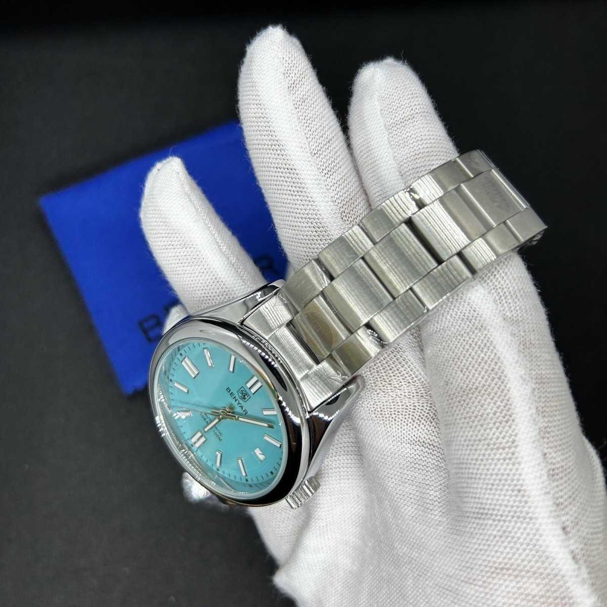 Orologio Benyar BY 5185 Automatico Uomo - Celeste - Watch Lounge Club