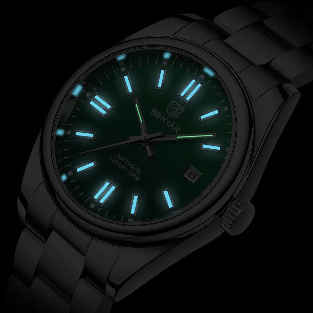 Orologio Benyar BY 5185 Automatico Uomo - Celeste - Watch Lounge Club