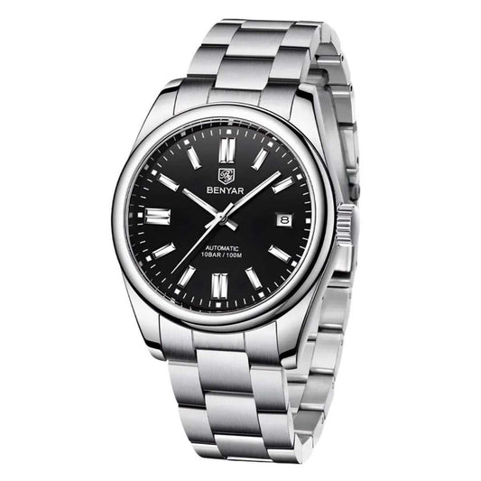 Orologio Benyar BY 5185 Automatico Uomo - Nero - Watch Lounge Club