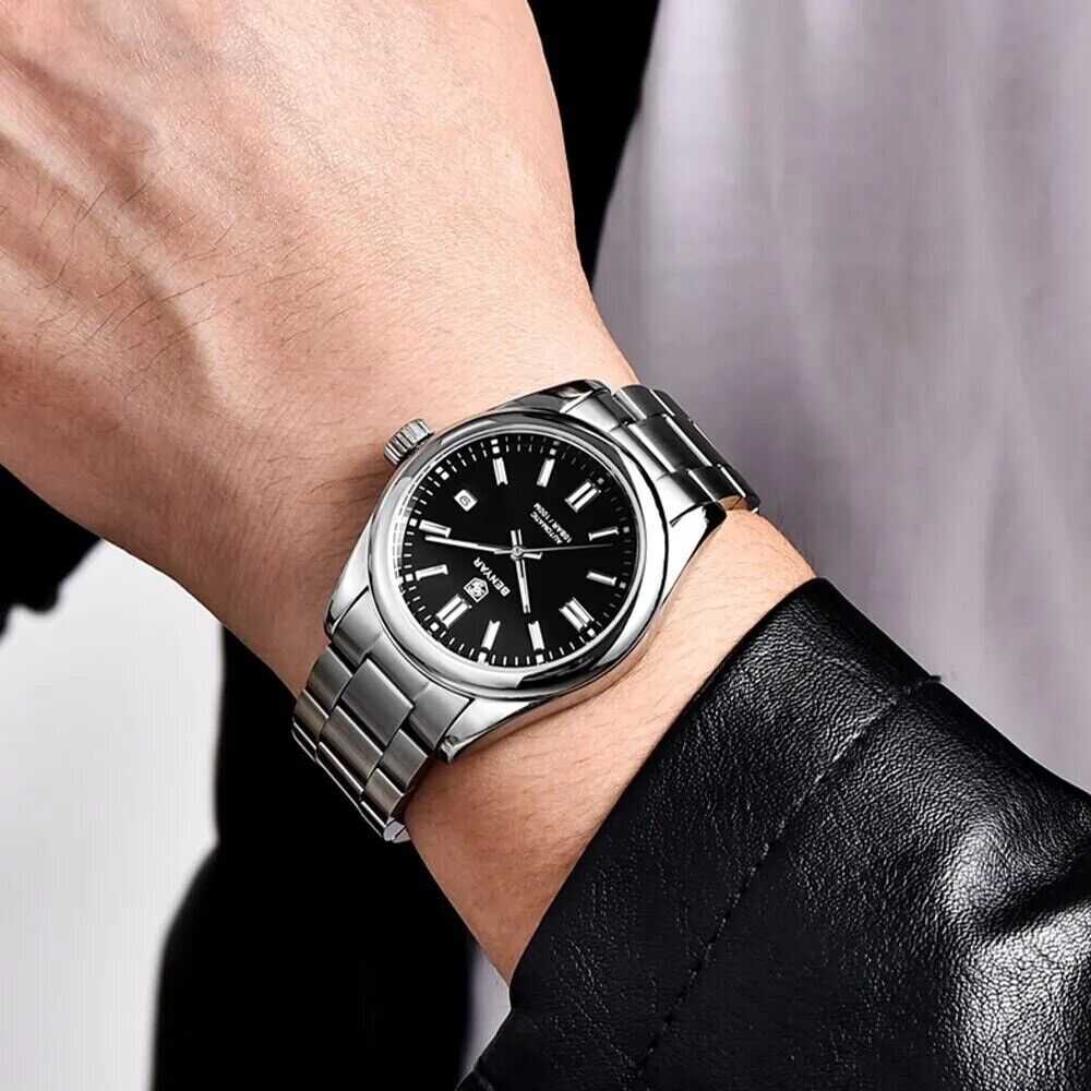 Orologio Benyar BY 5185 Automatico Uomo - Nero - Watch Lounge Club