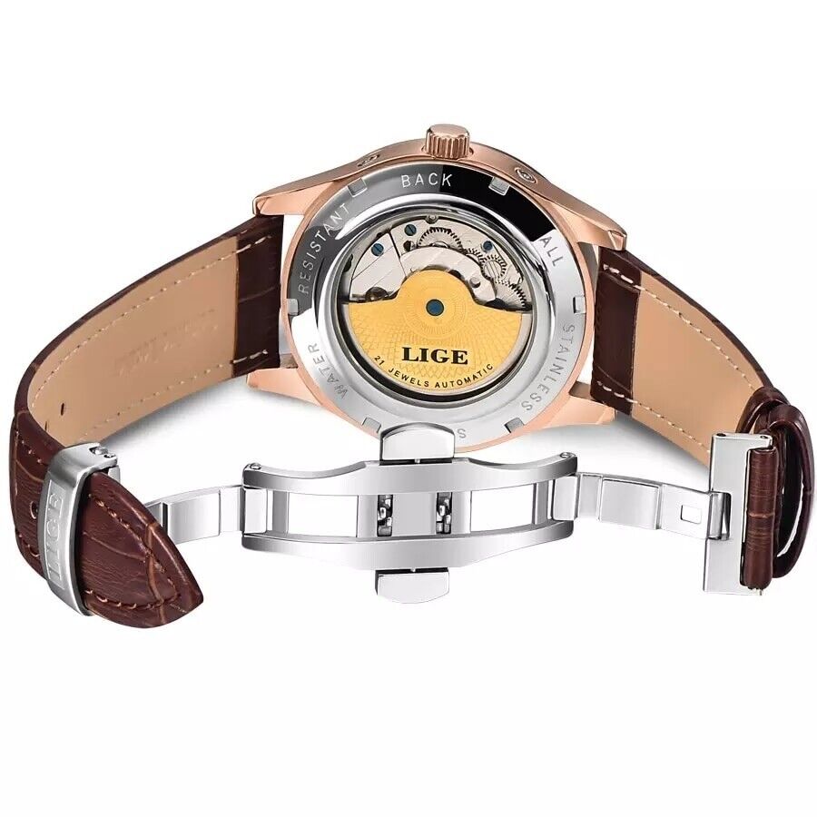 Orologio Lige LG 6826 Automatico Uomo - Watch Lounge Club