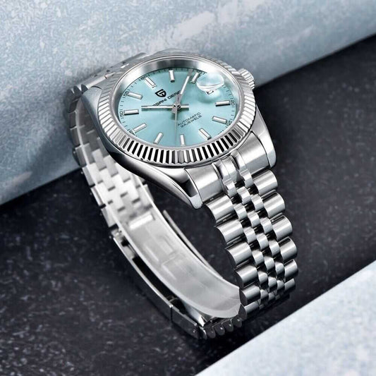 Orologio Pagani Design PD 1645 Automatico (NH35) Uomo  - Celeste - Watch Lounge Club