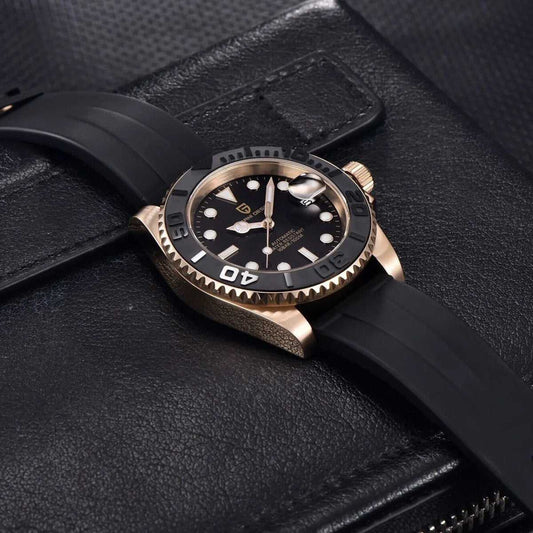 Orologio Pagani Design PD 1651 Subacqueo Automatico (NH35) Uomo - Nero - Watch Lounge Club
