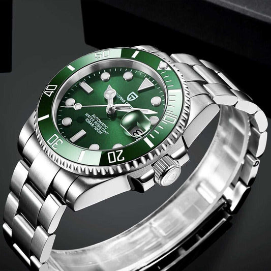 Orologio Pagani Design PD 1661 Automatico (NH35) Uomo - Verde - Watch Lounge Club