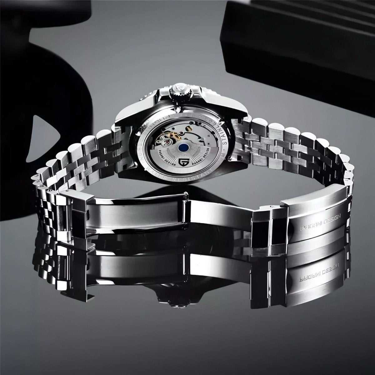 Orologio Pagani Design PD 1662 GMT Automatico Uomo - Blu/Nero - Watch Lounge Club