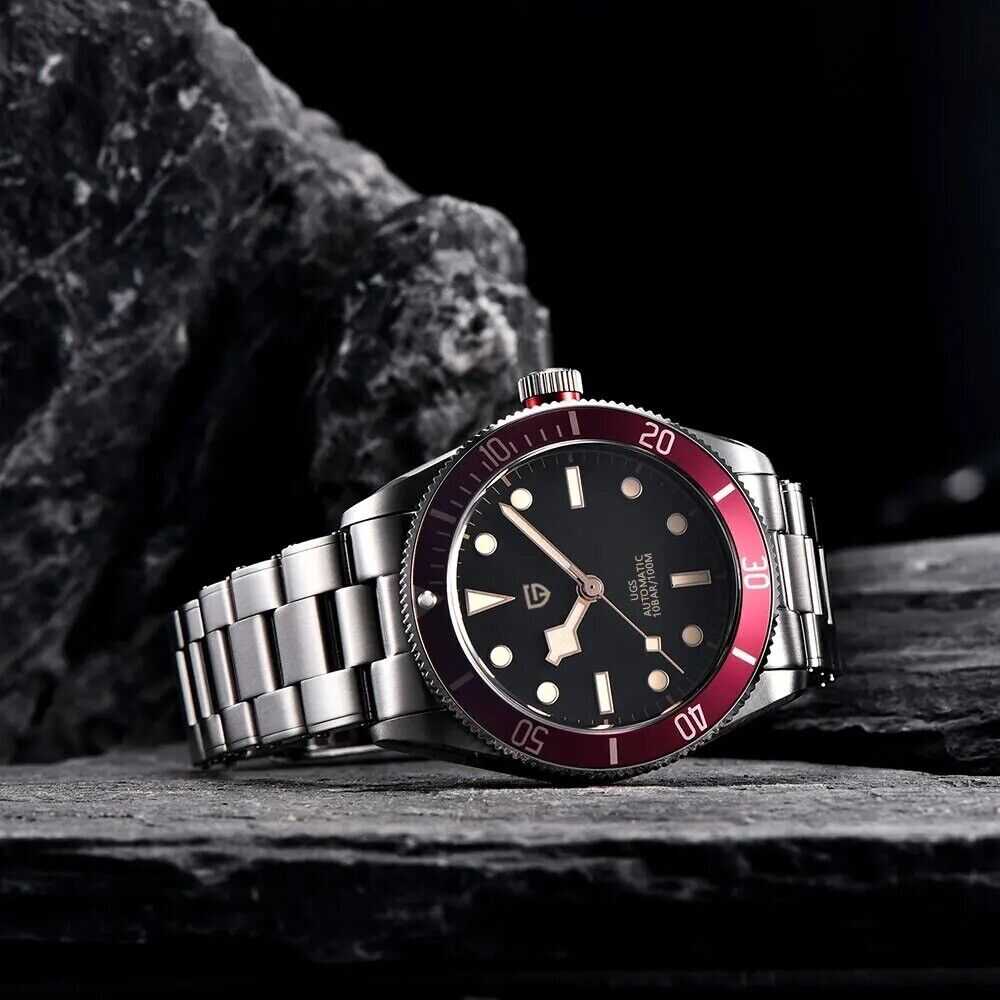 Orologio Pagani Design PD 1671 Automatico (NH35) Uomo - Rosso - Watch Lounge Club